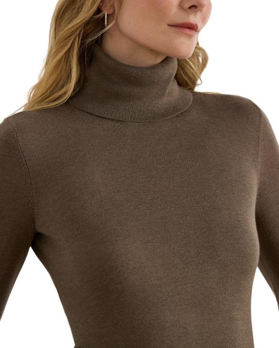 25FW 랄프 로렌 터틀넥 200940470016 Brown - RALPH LAUREN