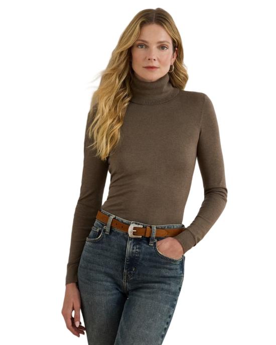 25FW 랄프 로렌 터틀넥 200940470016 Brown - RALPH LAUREN