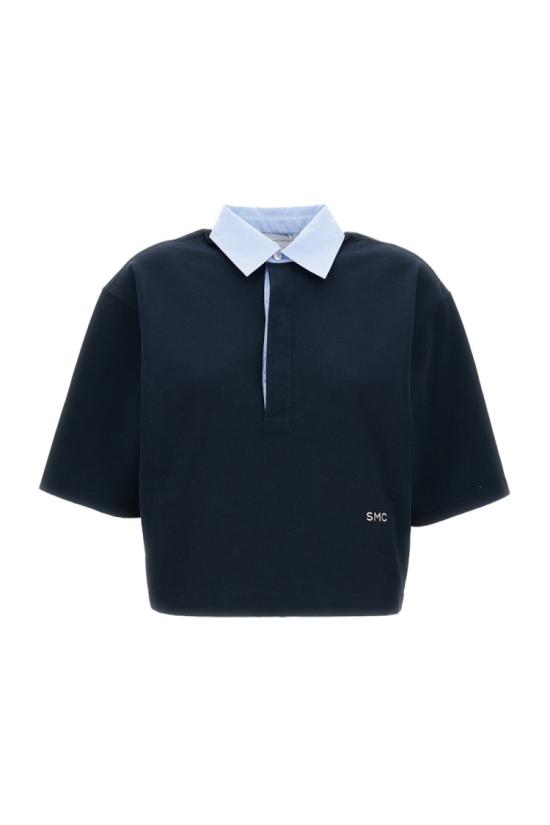 26SS 스텔라 맥카트니 폴로 티셔츠 6J04313SQA234000 Blue