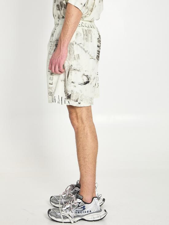 26SS 발렌시아가 숏팬츠 850715 GREY - BALENCIAGA