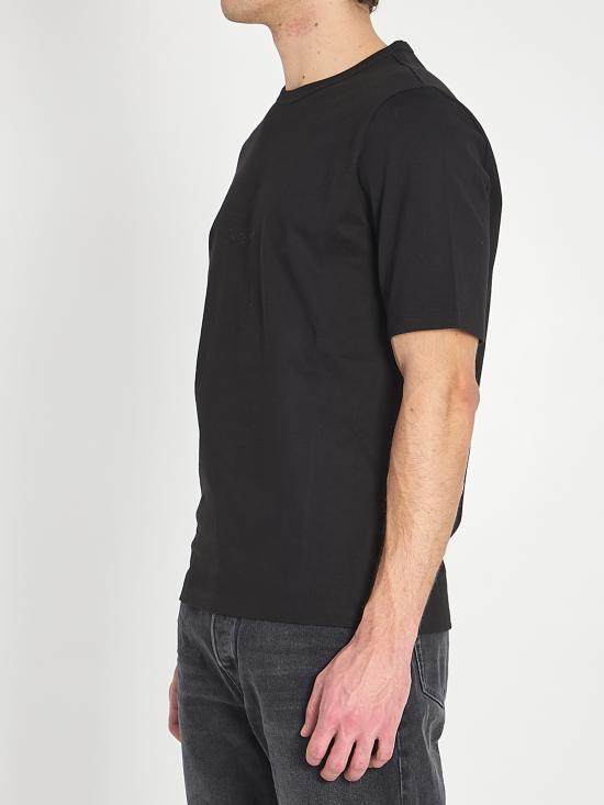 26SS 생로랑 반팔 티셔츠 857461 BLACK - SAINT LAURENT