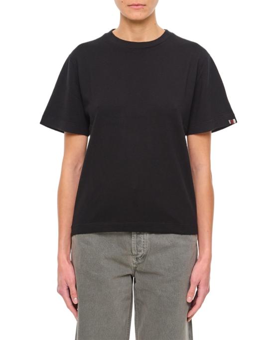  익스트림캐시미어 반팔 티셔츠 26817411TU05RAVEN Black