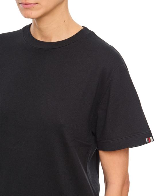  익스트림캐시미어 반팔 티셔츠 26817411TU05RAVEN Black - EXTREME CASHMERE