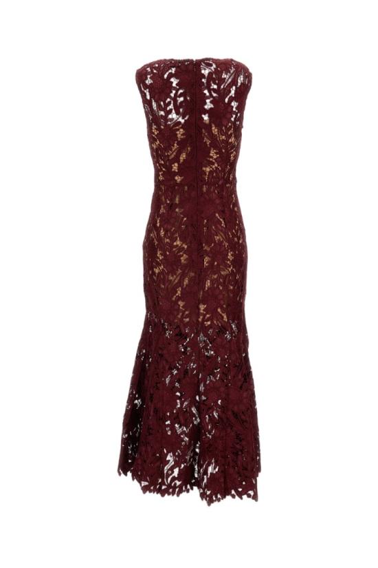 26SS 셀프 포트레이트 롱 원피스 RS26167MABUBURGUNDY Burgundy - SELF PORTRAIT