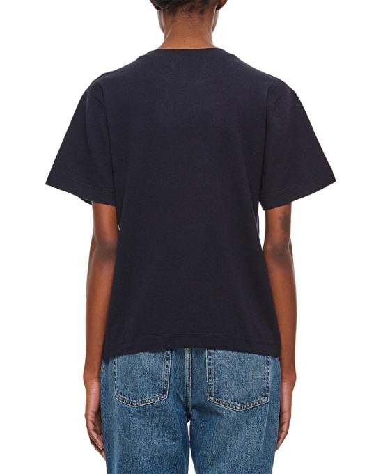  익스트림캐시미어 반팔 티셔츠 26800111FE05NAVY Black - EXTREME CASHMERE