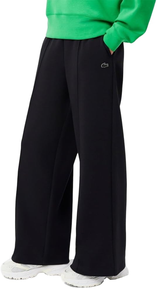 25FW 라코스테 스트레이트 팬츠 XF7374031 Black - LACOSTE