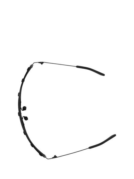 26SS 릭 오웬스 선글라스 RG0000001GBLKB 0909 BLK TEMPLE BLK LENS - RICK OWENS