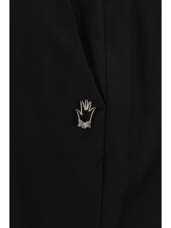 25FW 비베타 스트레이트 팬츠 VS2PA0015TE005 9000 NERO - VIVETTA