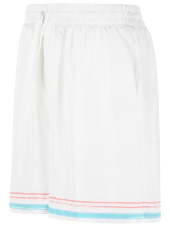 26SS 카사블랑카 숏팬츠 M SP26 TR 399 01DANCE JOY White - CASABLANCA