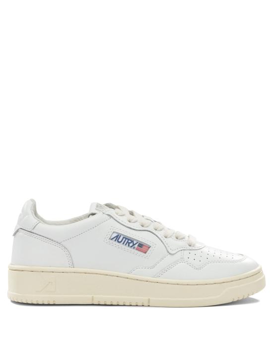 26SS 오트리 메달리스트 로우 스니커즈 AULW LL15 White