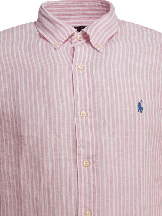 26SS 폴로 랄프로렌 셔츠 710982143500 5137B PINK WHITE - POLO RALPH LAUREN