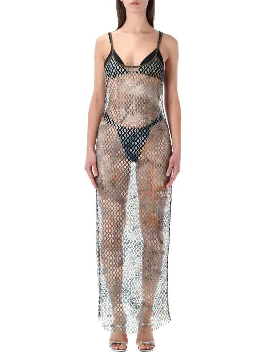 26SS 디젤 롱 원피스 A204390BKBD E7409 MULTICOLOR