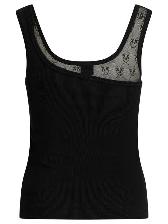 26SS 핑코 민소매 티셔츠 106461A362Z99 Black - PINKO