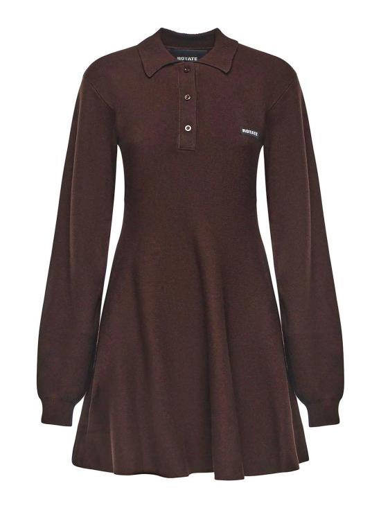 27SS 로테이트 바이 크리스텐슨 폴로 티셔츠 1154881667 Brown