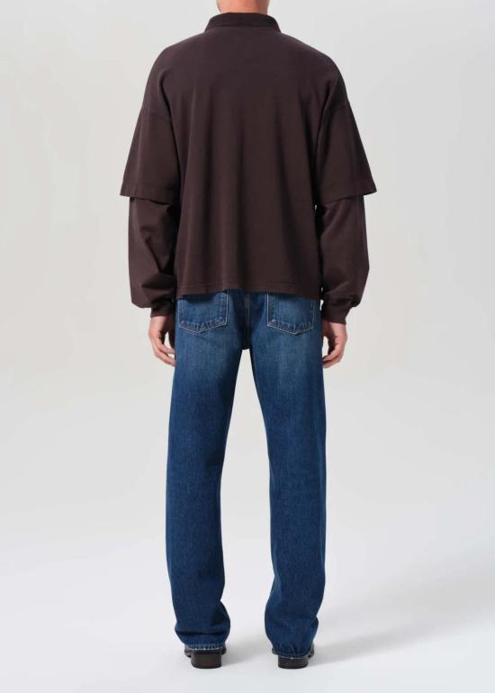  에이골디 데님 팬츠 아골드 90년대 스타일 미드라이즈 루즈핏 32인치 진 (게시글) - AGOLDE