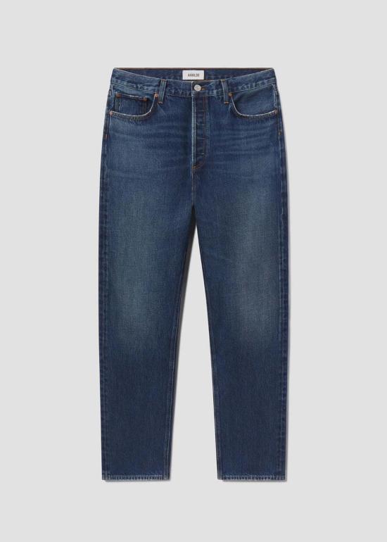  에이골디 데님 팬츠 아골드 90년대 스타일 미드라이즈 루즈핏 32인치 진 (게시글) - AGOLDE