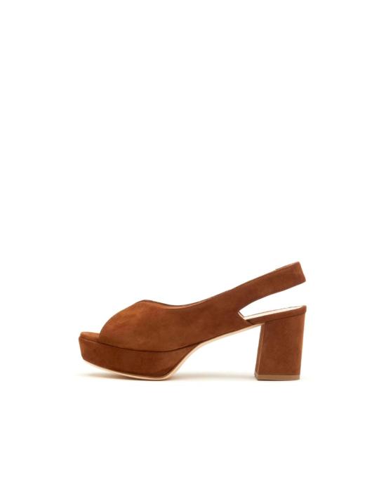  루퍼트샌더슨 힐/펌프스 루퍼트 샌더슨 마르코니 슬링백 블록 힐 브라운