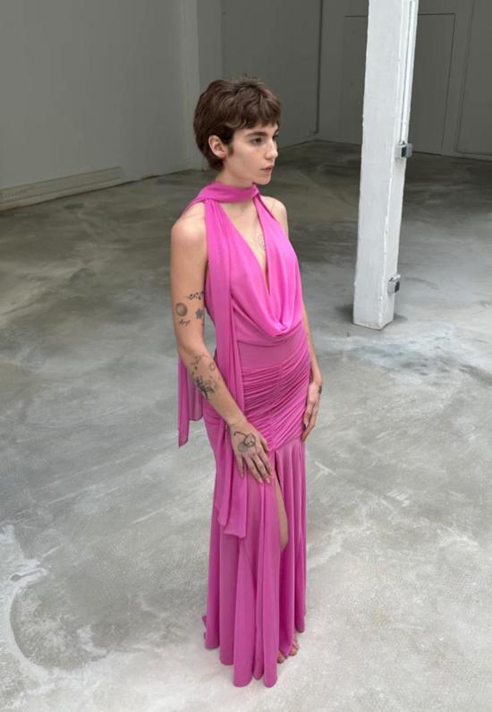  SAEMDI 롱 원피스 사엠디 플로이 머메이드 드레스 - SAEMDI