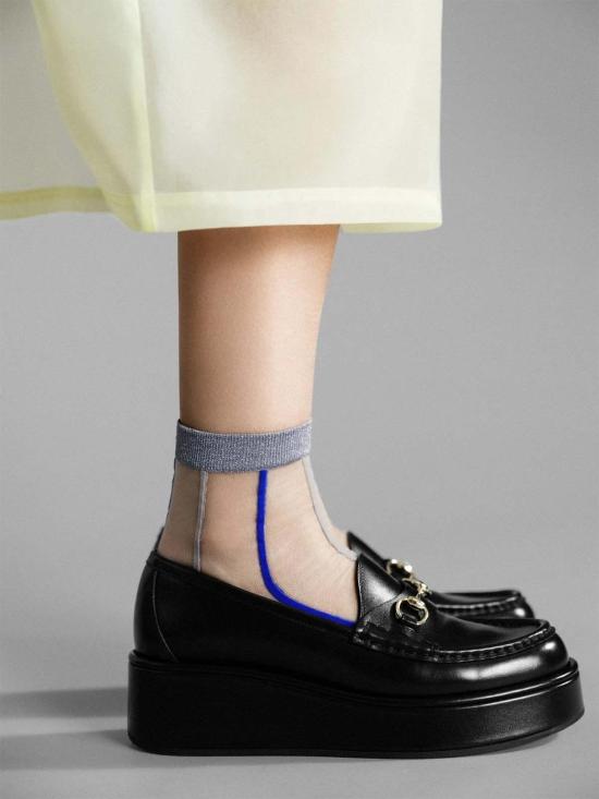  한셀 프롬 바젤 양말 그랜드 슬램 시스루 숏 크루삭스 - HANSEL FROM BASEL