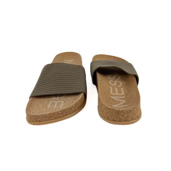  Message 뮬/슬리퍼 메시지 멀렌 리플 슬라이드 샌들 - OTHER BRANDS