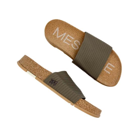  Message 뮬/슬리퍼 메시지 멀렌 리플 슬라이드 샌들 - OTHER BRANDS