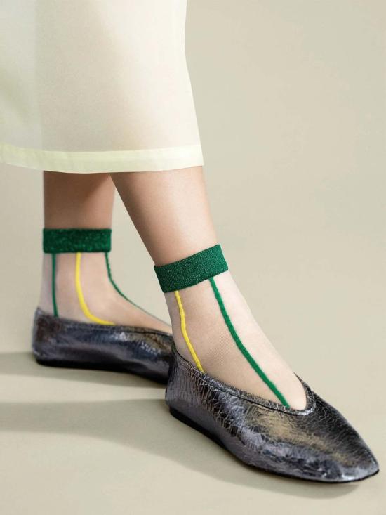  한셀 프롬 바젤 양말 그랜드 슬램 시스루 숏 크루삭스 - HANSEL FROM BASEL