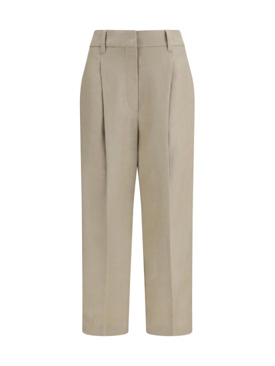 26SS 브루넬로 쿠치넬리 스트레이트 팬츠 MH527P9185 C9272 BEIGE