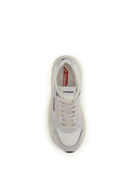 26SS 오트리 하이퍼웨이 스니커즈 HYLMUM18 WHTSILV BEIGE - AUTRY