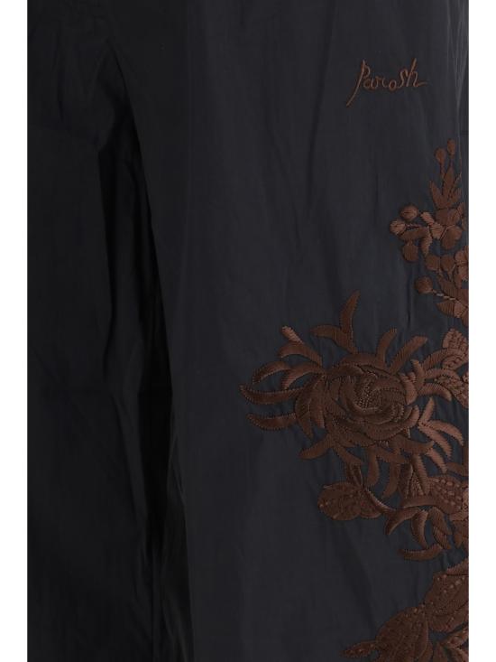 26SS 파로쉬 스트레이트 팬츠 D230745R 013 BLACK - PAROSH