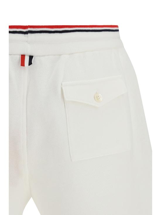 26SS 톰브라운 숏팬츠 MJQ236AJ0249 100 WHITE - THOM BROWNE