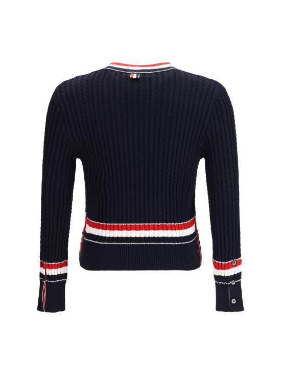 26SS 톰브라운 스웨터 MKA581AY3014 415 BLUE - THOM BROWNE