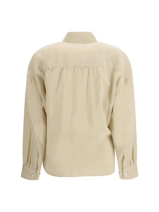 26SS 르메르 스트레이트 칼라 트위스트 셔츠 SH1141LF1308 BG235 BEIGE - LEMAIRE