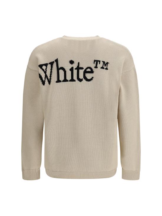 26SS 오프화이트 스웨터 44MHE20QS26K001110 1010 CREAM - OFF WHITE