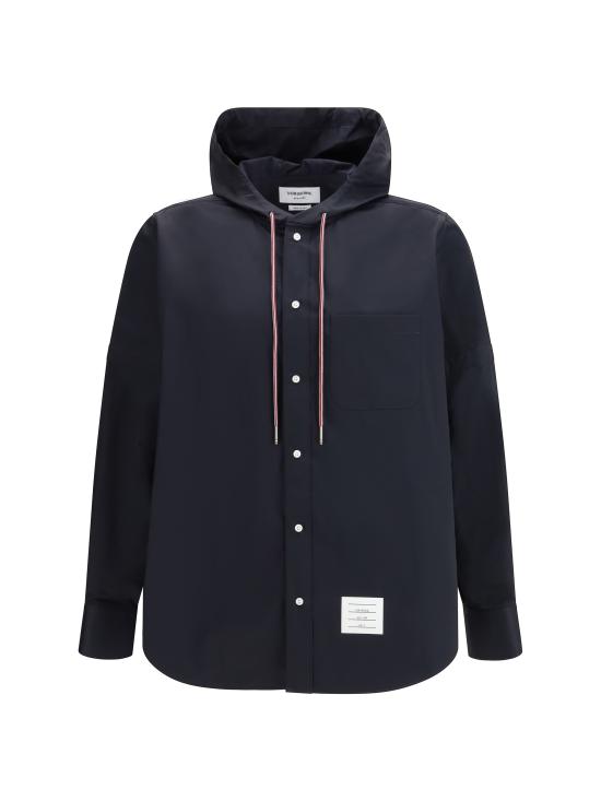 26SS 톰브라운 후드 티셔츠 MWL432OF1066 415 BLACK