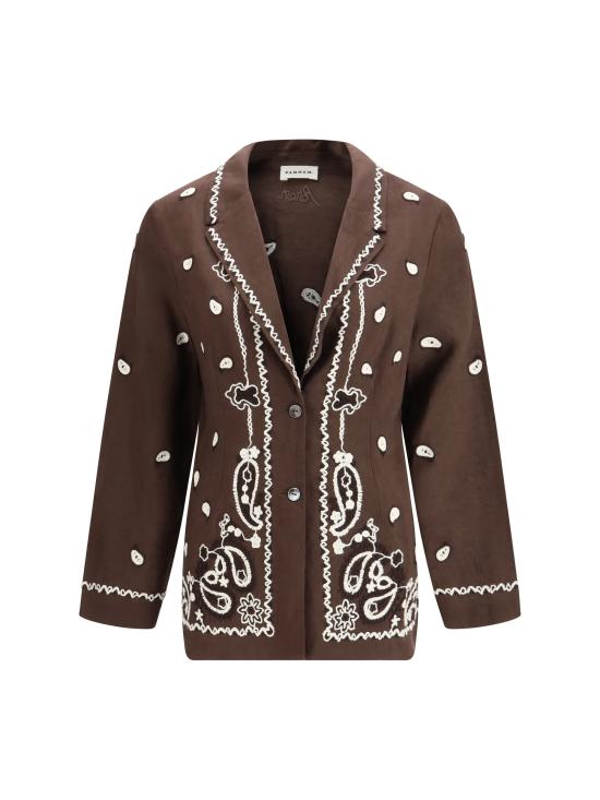 26SS 파로쉬 셔츠 D420574R 086 BROWN