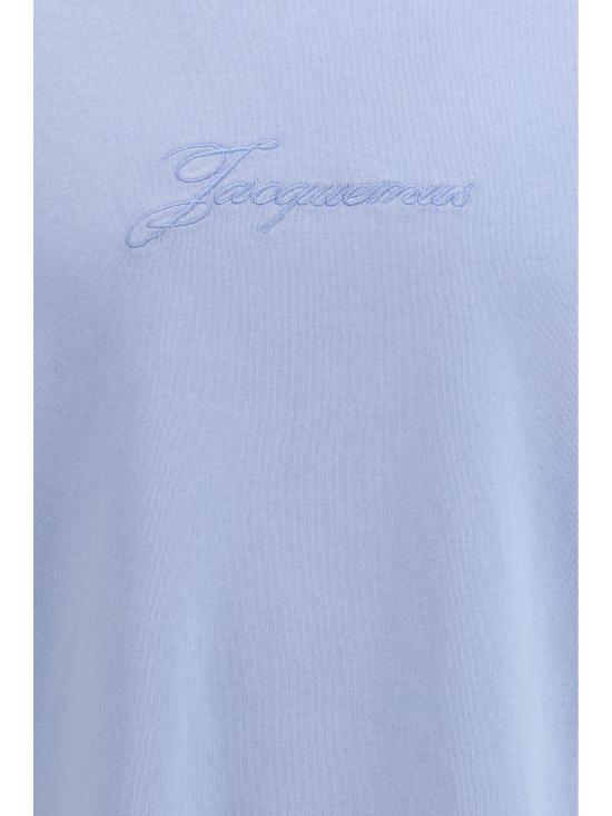 26SS 자크뮈스 반팔 티셔츠 TSM00631AJ00045 330 LIGHT BLUE - JACQUEMUS
