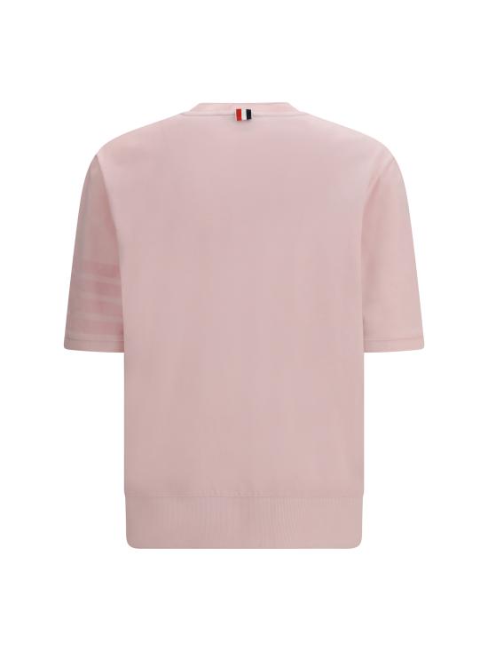 26SS 톰브라운 코튼 저지 4바 티 MJS303AJ0253 680 PINK - THOM BROWNE