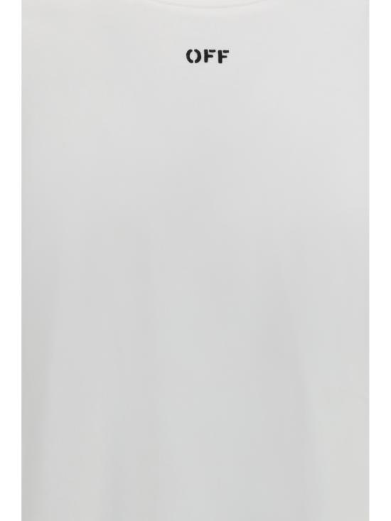 26SS 오프화이트 반팔 티셔츠 44MAA120S26J004100 1000 WHITE - OFF WHITE