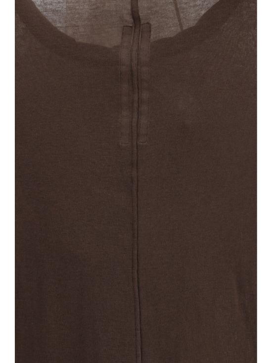 26SS 릭 오웬스 긴팔 티셔츠 RP01F6202 53 BROWN - RICK OWENS