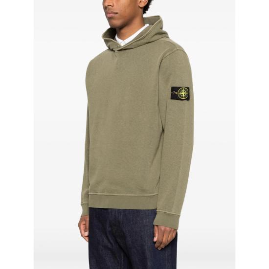 26SS 스톤 아일랜드 후드 티셔츠 156100031 S0060 V015G GREEN - STONE ISLAND