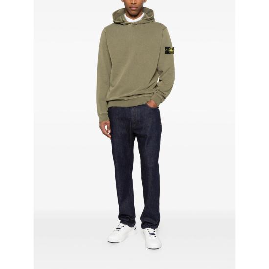 26SS 스톤 아일랜드 후드 티셔츠 156100031 S0060 V015G GREEN - STONE ISLAND