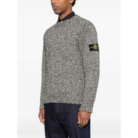 26SS 스톤 아일랜드 스웨터 155100025 S0N11 V0M29 GREY BLACK - STONE ISLAND