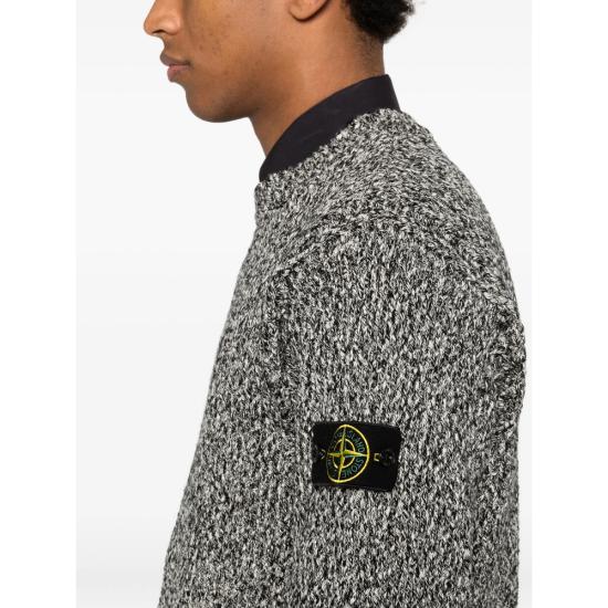 26SS 스톤 아일랜드 스웨터 155100025 S0N11 V0M29 GREY BLACK - STONE ISLAND
