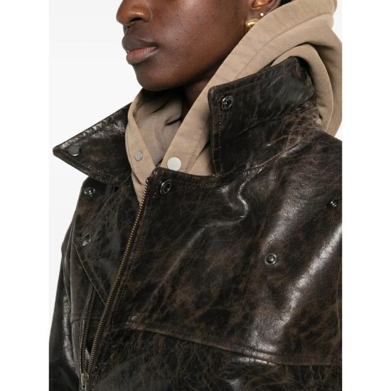 26SS 더 가먼트 가죽 자켓 22178 MARGO 961 BROWN - THE GARMENT