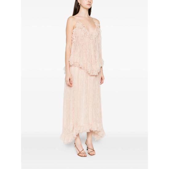 26SS 알베르타 페레티 미디 원피스 1648 A0425 180 PINK - ALBERTA FERRETTI