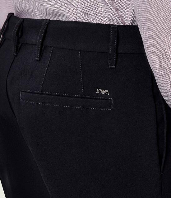 26SS 엠포리오 아르마니 스트레이트 팬츠 EM003660 AF18079 UB118 Blue navy - EMPORIO ARMANI