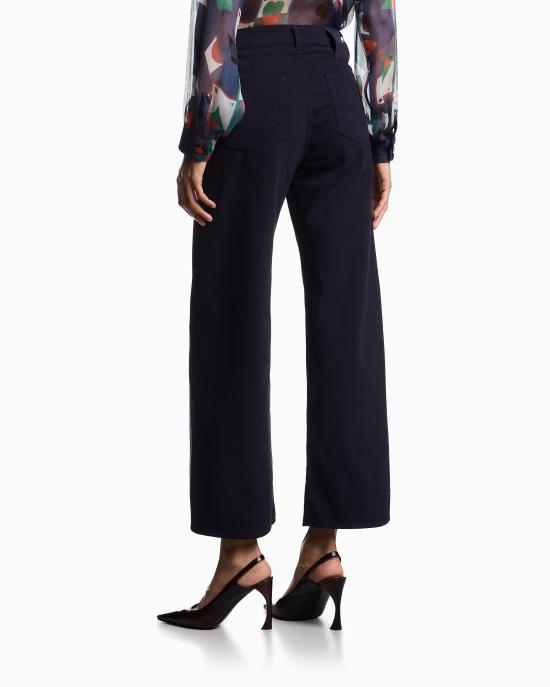 26SS 엠포리오 아르마니 스트레이트 팬츠 EW000019 AF17027 UB115 Blue navy - EMPORIO ARMANI