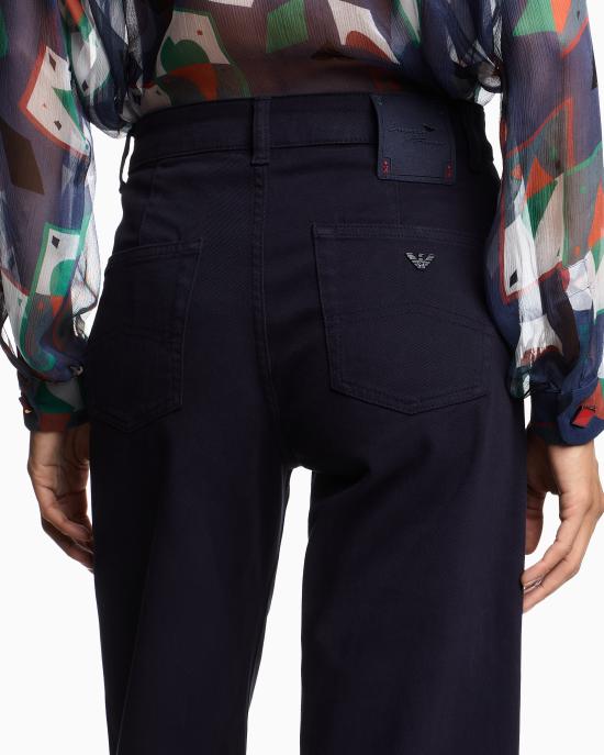 26SS 엠포리오 아르마니 스트레이트 팬츠 EW000019 AF17027 UB115 Blue navy - EMPORIO ARMANI