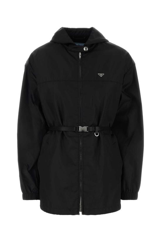 26SS 프라다 / 여성 리나일론 블루종 자켓 292348SOOO1WQ8 F0002 Black