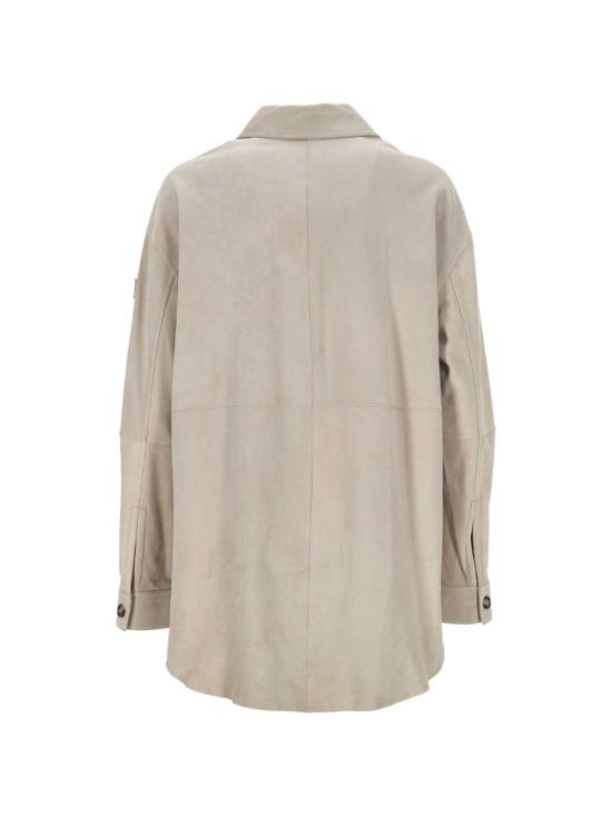 26SS 페트레이 가죽 자켓 PED556299012407 729 Beige - PEUTEREY